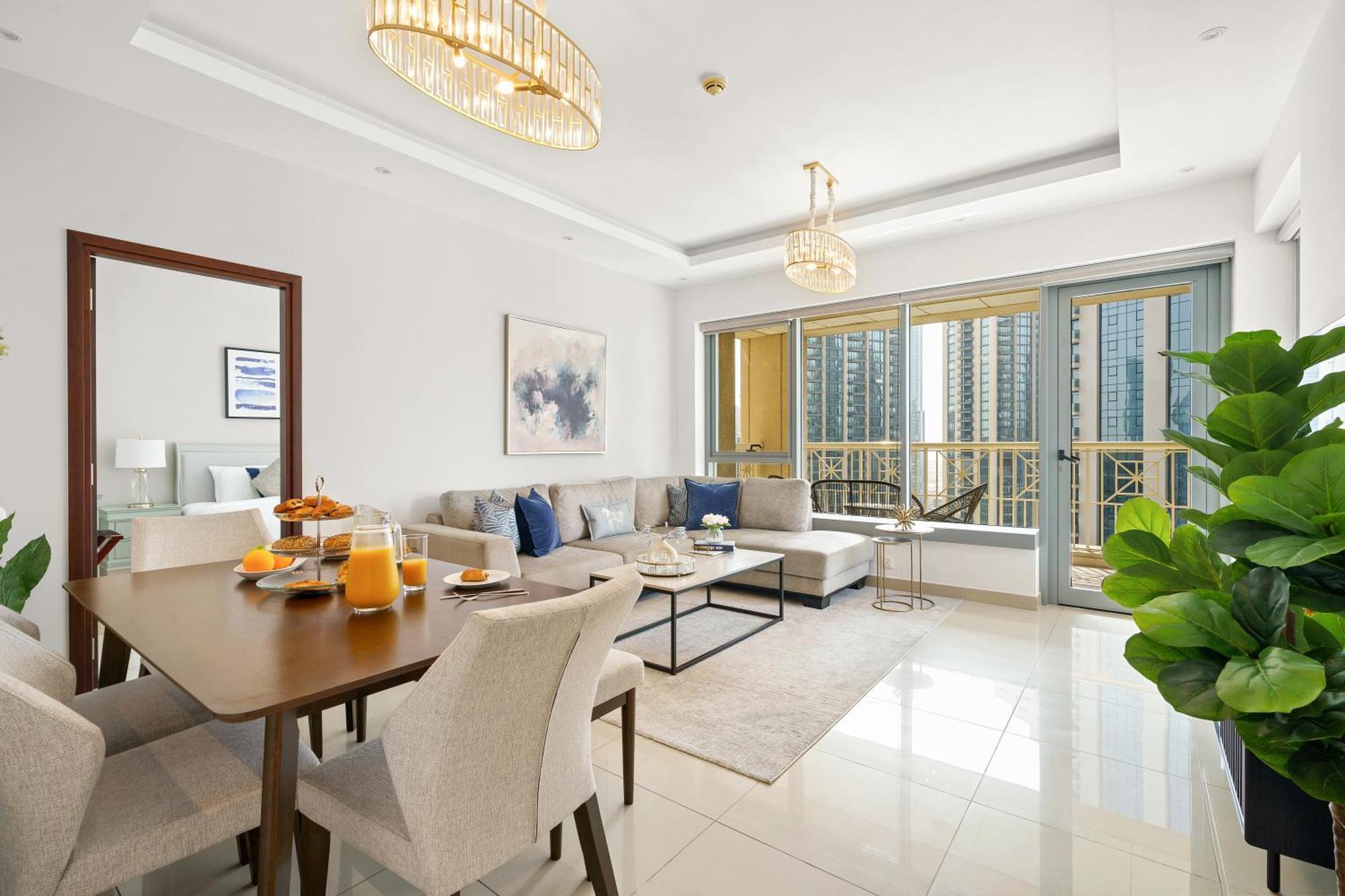 New! Luxury 3Bedroom With Spectacular Burj Views Downtown Dubai Exterior photo